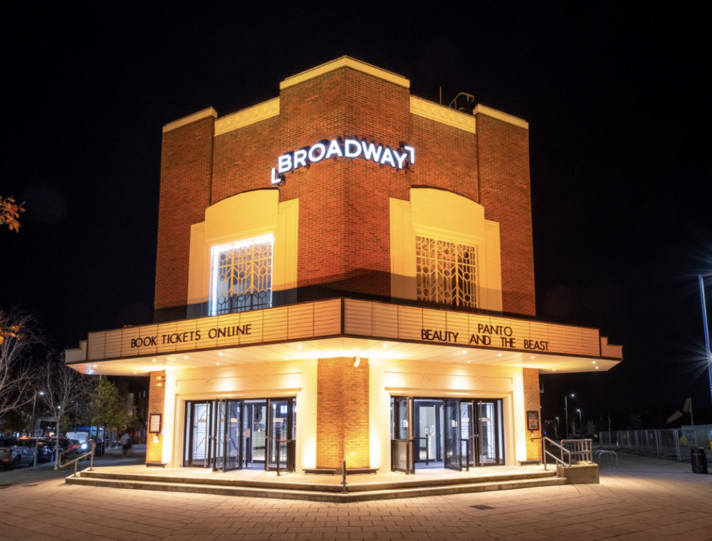 Letchworth Broadway Cinema: Five Reasons to Support your Local Cinema. PICTURE: Letchworth's iconic Art-Deco cinema. CREDIT: Letchworth Garden City Heritage Foundation 