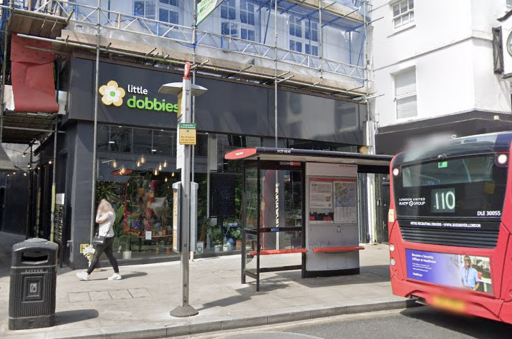 The residential properties will be above Little Dobbies on George Street. (Photo Credit: Google Maps).