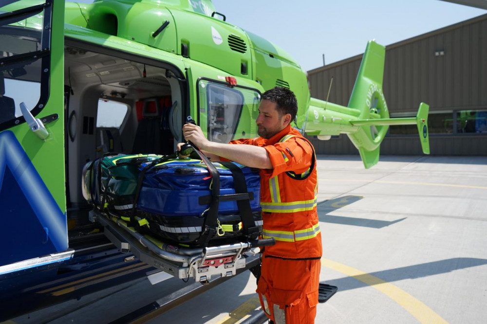 In B&NES, 101 people needed the urgent response of GWAAC’s specialist crew, an increase from 94 missions In 2022. Image GWAAC