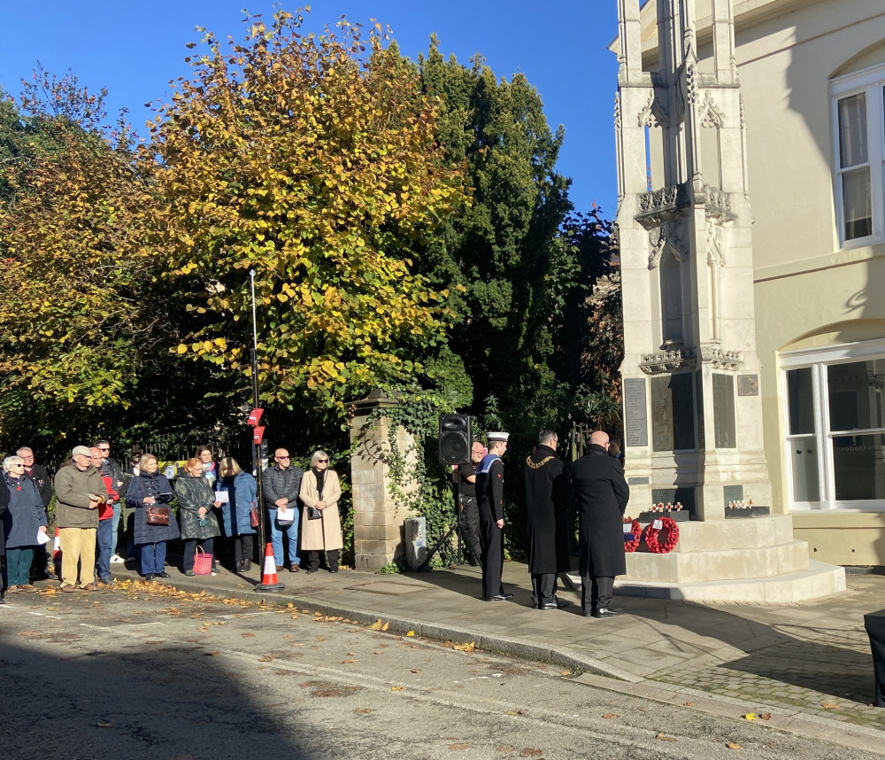 A service will be held on Friday 26 January at Warwick War Memorial in Church Street at 11.30am (image via Matt Western's office)