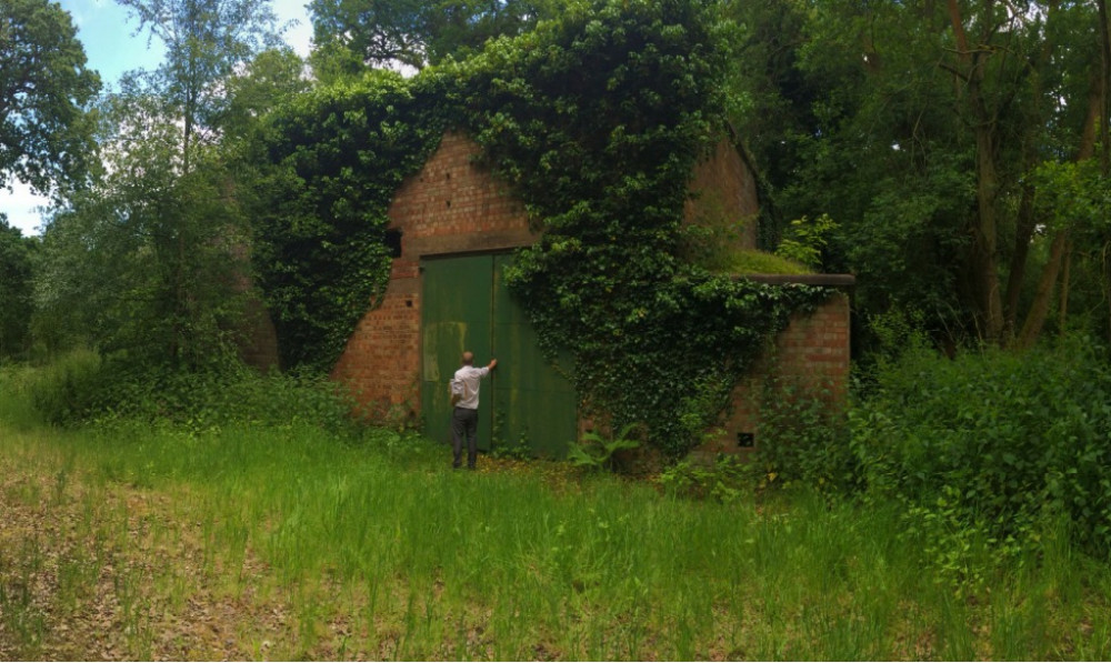 The power station helped power the nearby Honiley Airfield, the application said (image via planning application)