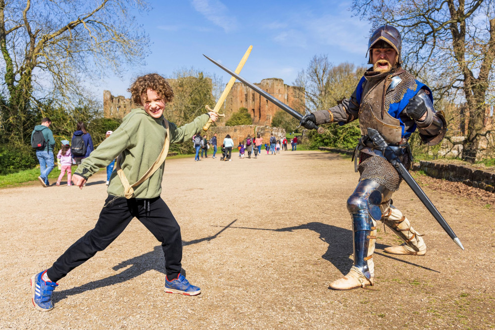 Half term events start at Kenilworth Castle on February 10 (image via English Heritage)