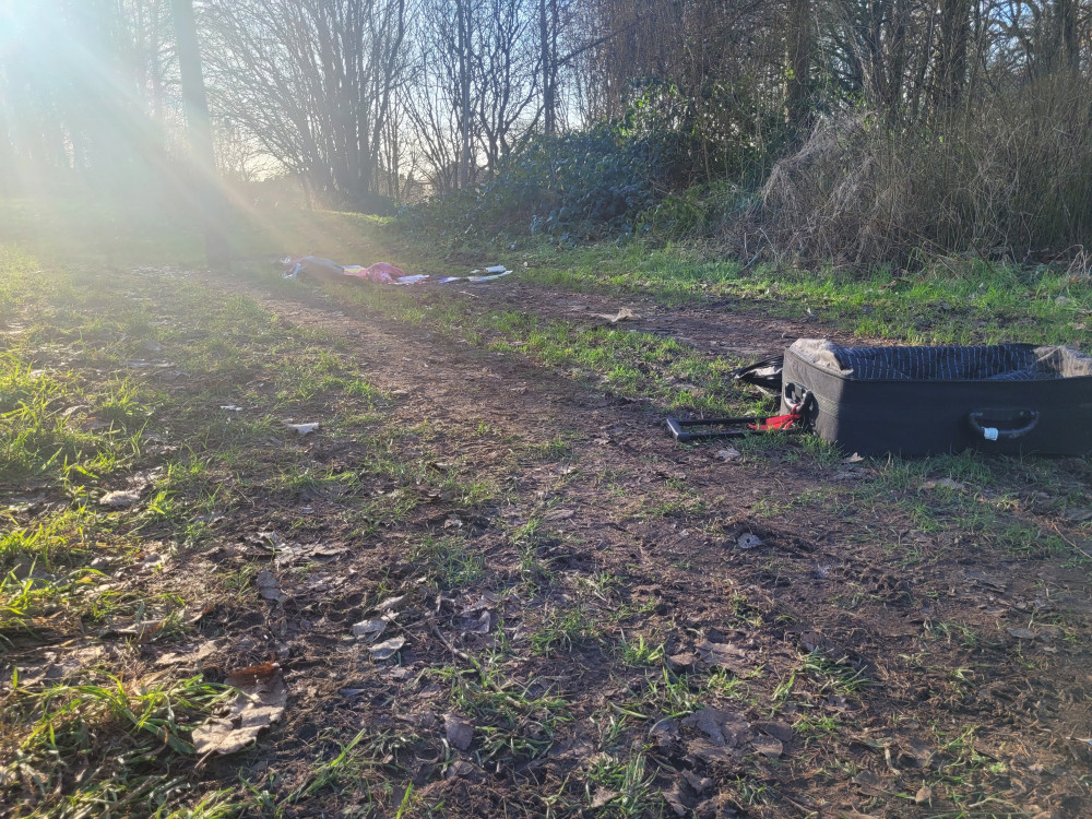 Hulton Abbey, which was established in 1223, has recently been targeted by fly-tippers (LDRS).