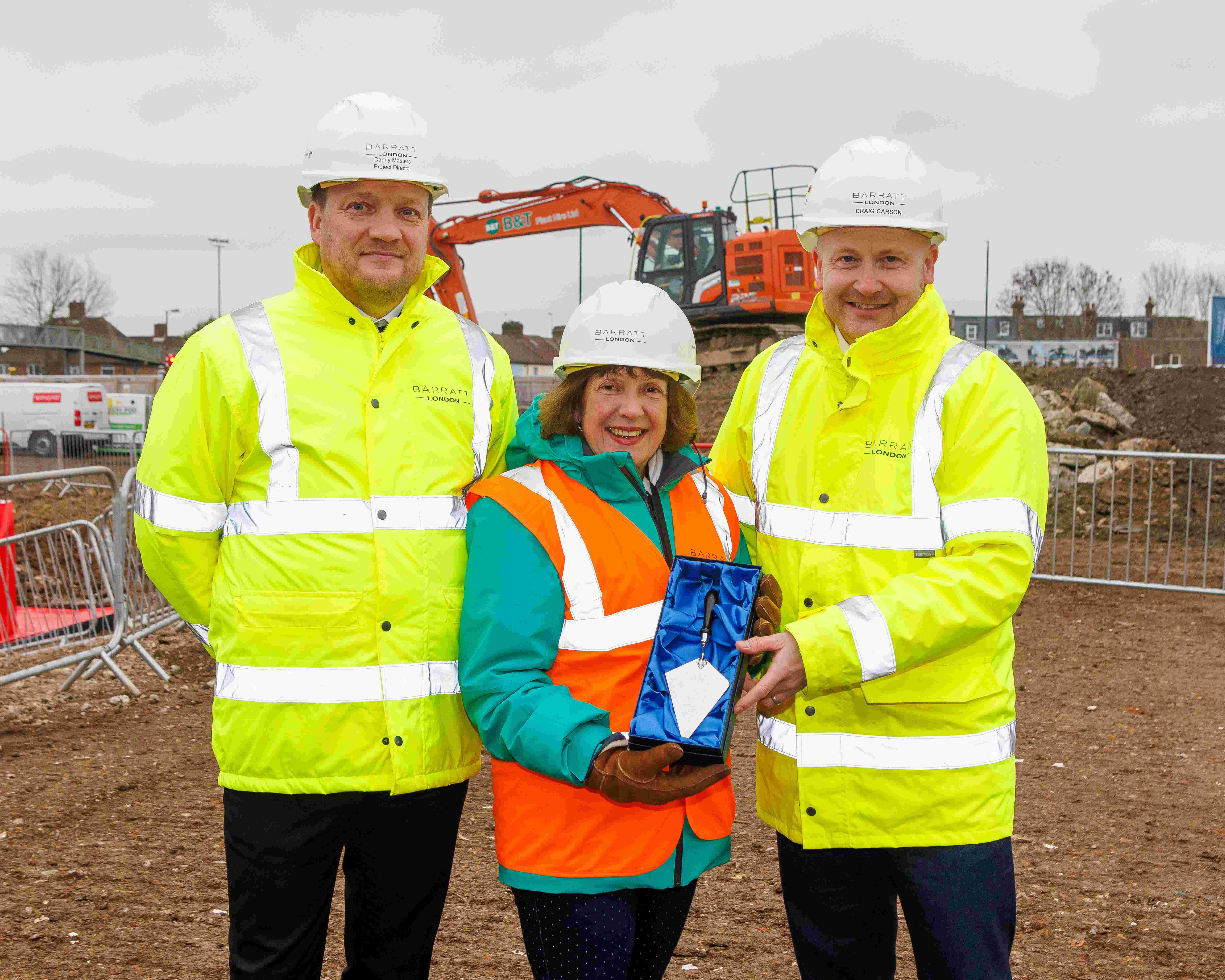 Residential developer Barratt London marked its groundbreaking ceremony for its new project. (Photo: Supplied)