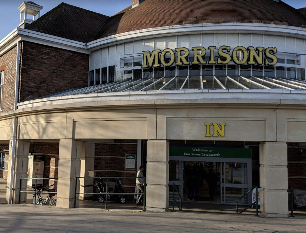 Police were called to an incident at Morrisons on Broadway in Letchworth town centre 