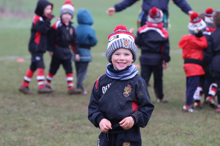 Frome RFC player, image Katie White 