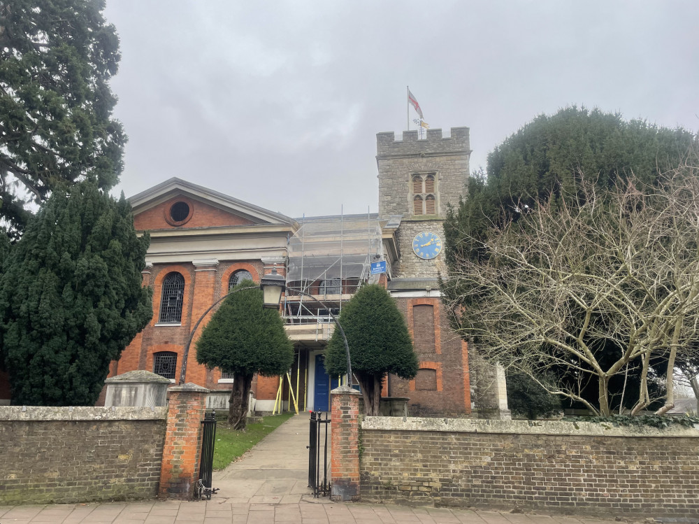 St Mary's Church due to undergo repairs in the Spring. (Photo Credit: Heather Nicholls).