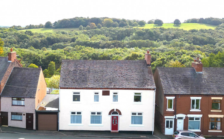 This beautiful detached property, on Apedale Road, is up for sale for £375,000 (Stephenson Browne).