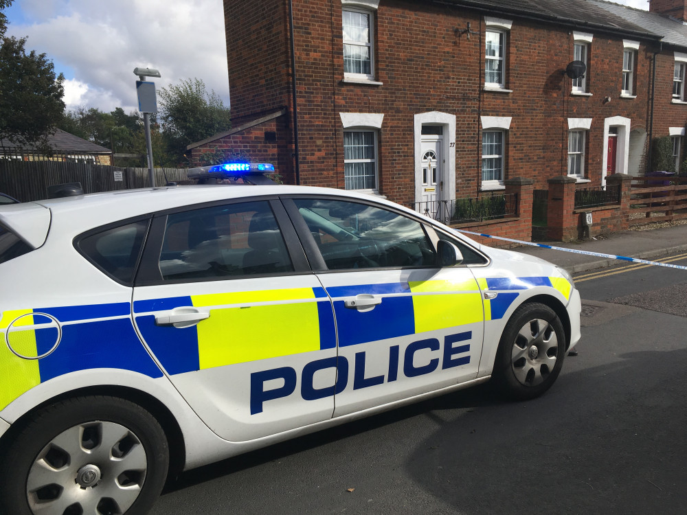 Simon Dhunna, 44, of Seebohm Close, Hitchin charged with threats to kill and racially aggravated public order offence. PICTURE: A file picture of a police car. CREDIT: Hitchin Nub News 