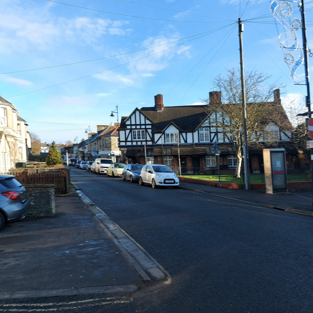 Midsomer Norton High Street, image Nub News 