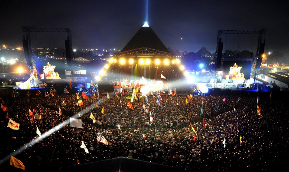 Glastonbury Festival Camping