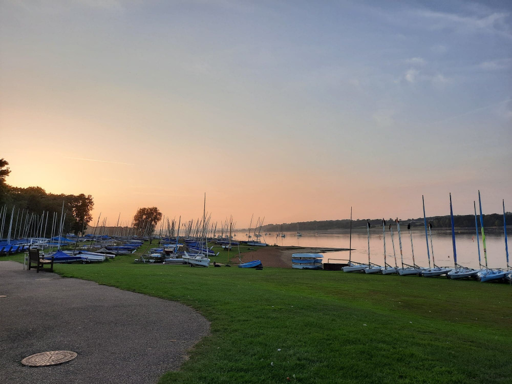 The young sailors use Rutland Sailing Club to train. Image credit: Nub News. 