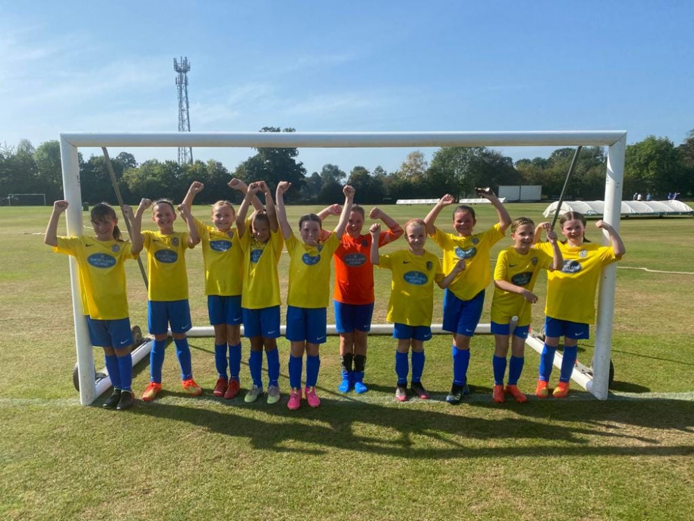 Kenilworth Wardens Football Club launched its girls section in September 2019 (image supplied)