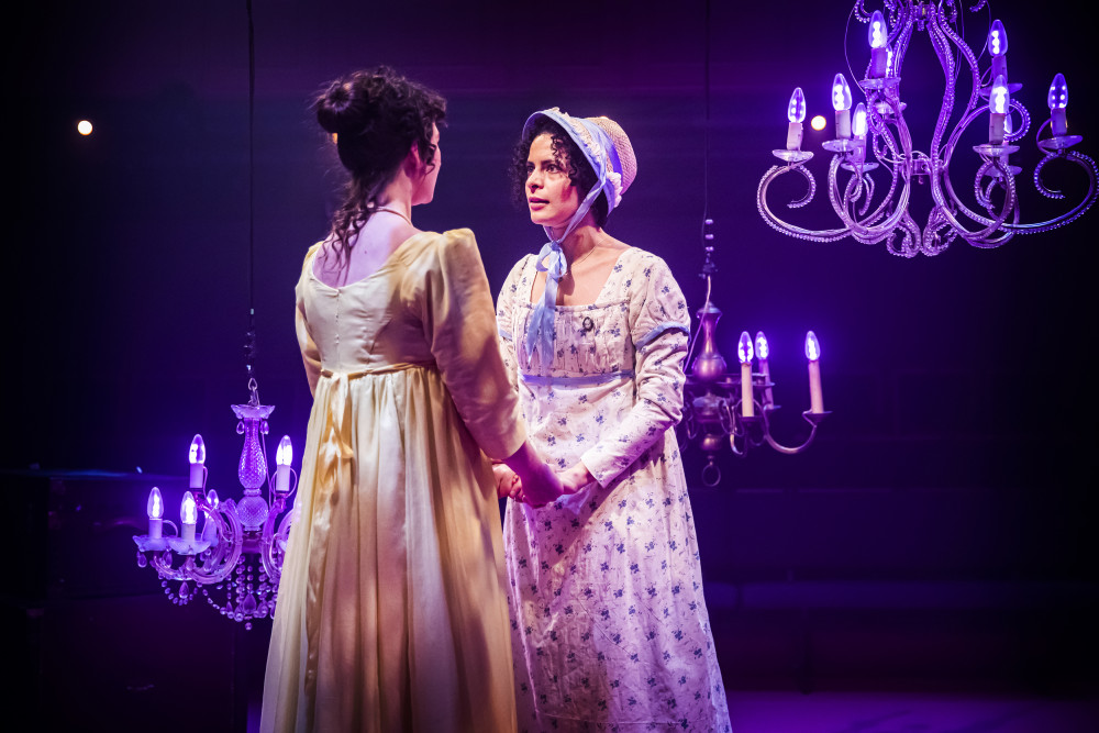 Zoe Cooper’s Northanger Abbey, performed at The Orange Tree Theatre, was hilarious, relevant and clever. (Photo Credit: Pamela Raith).