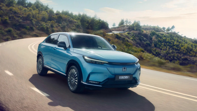 Swansway's Stockport Offer of the Week for this week is the Honda e:nY1, currently available with £8,000 deposit contribution at 5.9% APR representative (Image - Swansway)