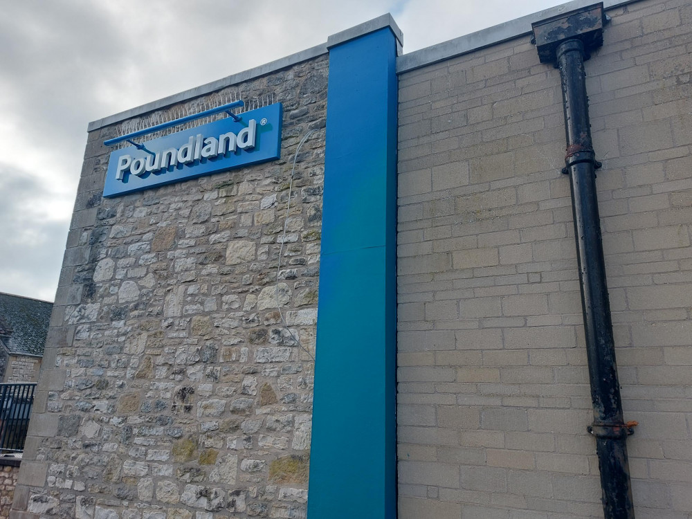 Poundland in Midsomer Norton, image Nub News