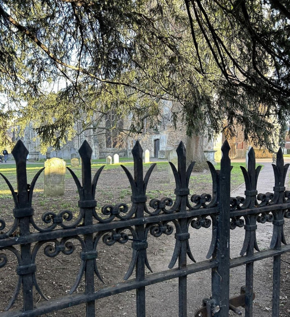 Late night louts force closure of Churchyard gates. CREDIT: St Mary's Church 