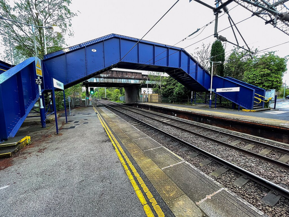 Congleton Station, Congleton, Cheshire. Image credit: Wiki Commons.