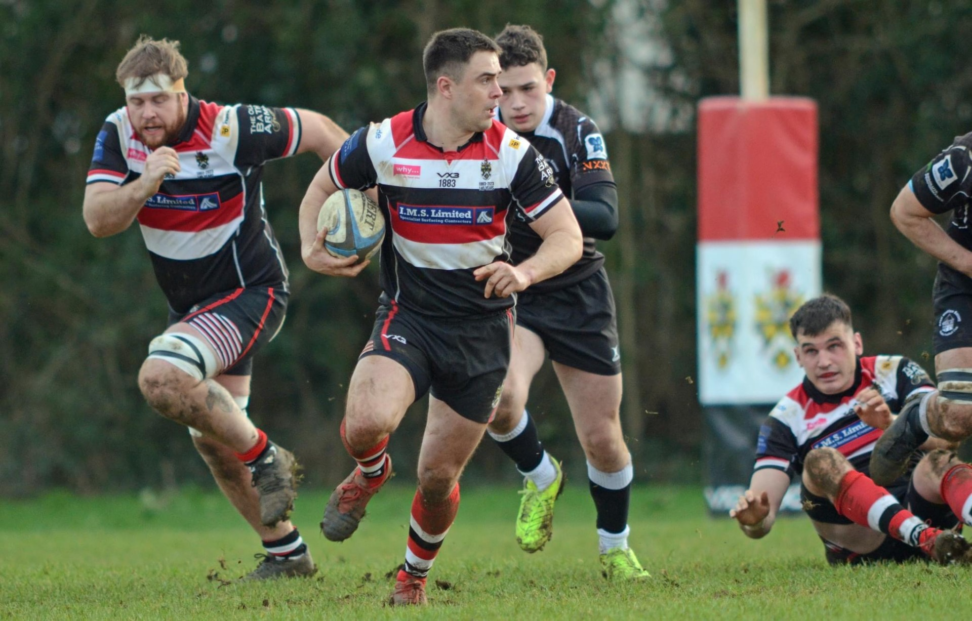 Great bursts of play for Frome RFC, image Mark Sangster 