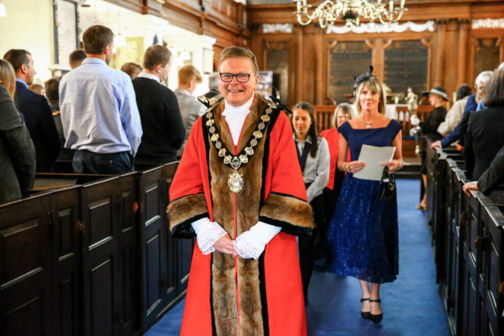 Congleton Mayor, Cllr Rob Moreton. Image credit: Congleton Town Council. 