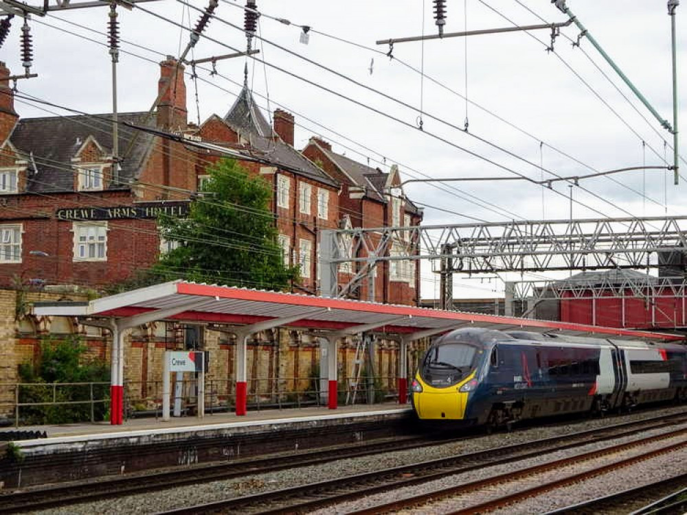 A person was hit by a train at Crewe Railway Station on Monday 29 January (Nub News).