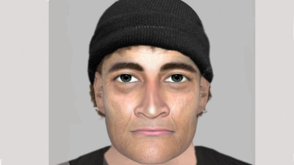 Police release E-fit of man they want to identify in Hampton robbery investigation. (Photo Credit: Richmond Police).