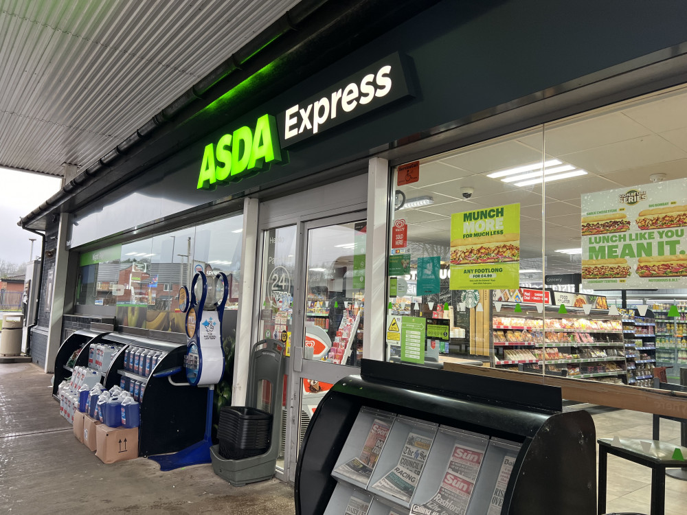 Asda Express has opened on Esso petrol station, Dividy Road, Stoke-on-Trent (Nub News).