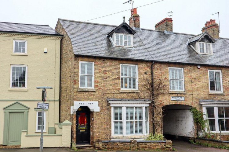 The property is located on Leicester Road, Uppingham. Image credit: Murray.
