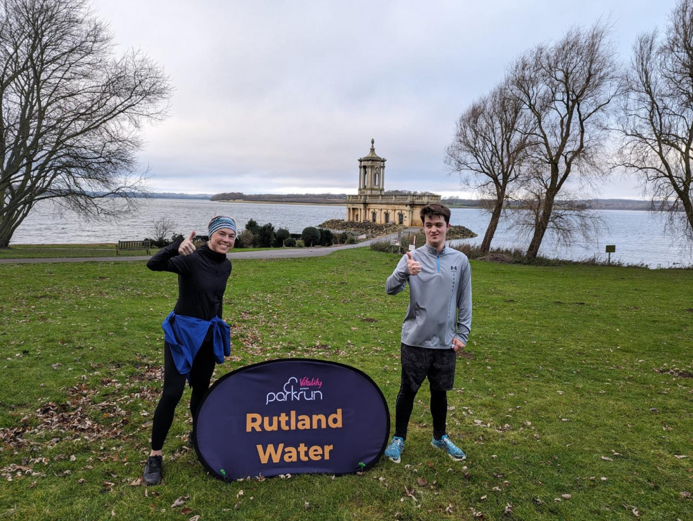 Joe loves Rutland Water parkrun and hopes to improve his running and get social. Image credit: Rutland Water parkrun.