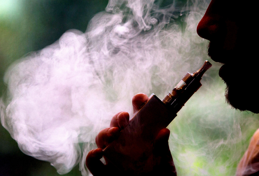 Vaping banned. (Photo: SWNS)