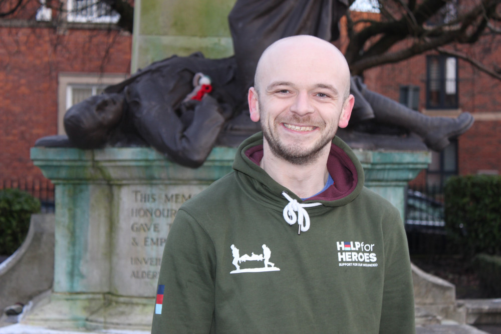 Jack is originally from Shropshire, but has spent most of his life now in Macclesfield. And later this year, he will give his body his biggest test yet. (Image - Alexander Greensmith / Macclesfield Nub News)