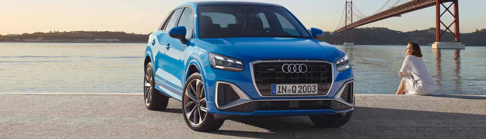 This stunning Audi Q2 is available on PCP finance with £2750 deposit contribution (Swansway Group).