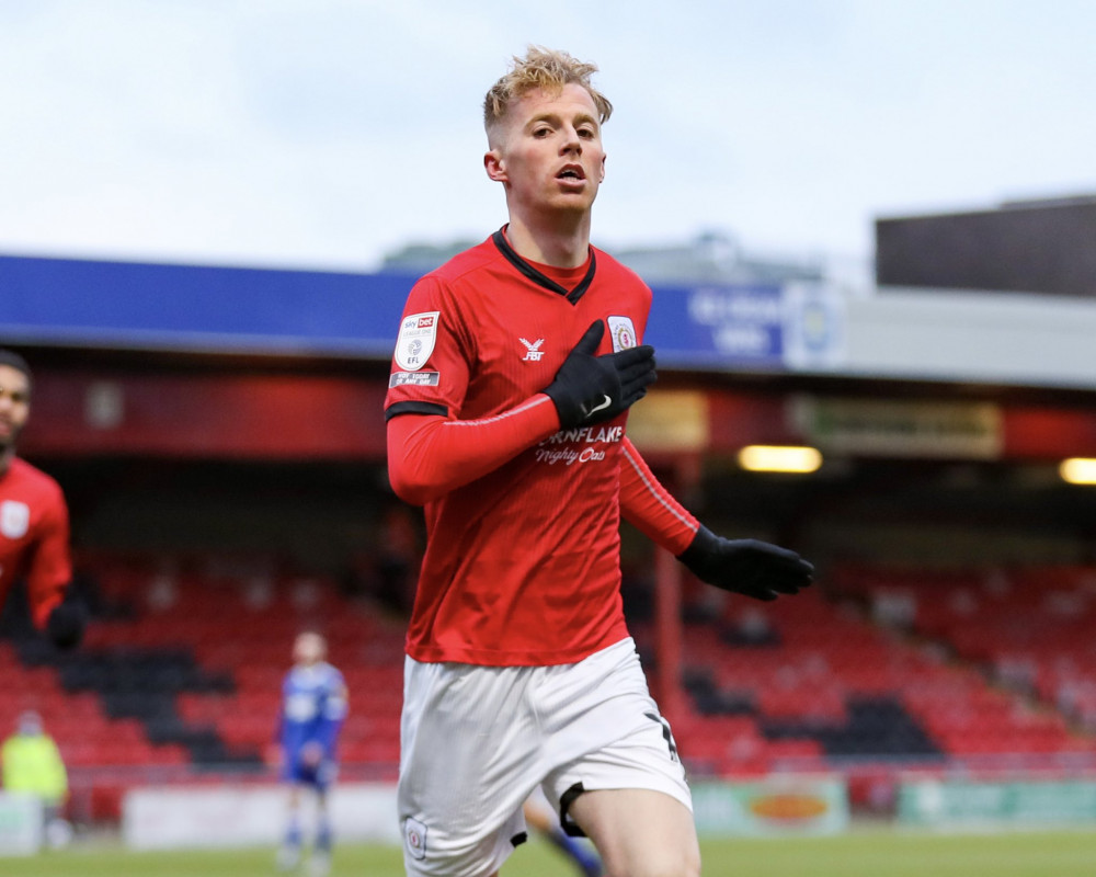 Charlie Kirk has rejoined Crewe Alex after being released by League One Charlton Athletic in December (Crewe Alex).