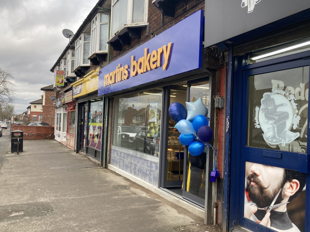 A new Martin's bakery has opened in Reddish, at 230 Reddish Road, on the site of the old Ainsworth's bakery (Image - Alasdair Perry)