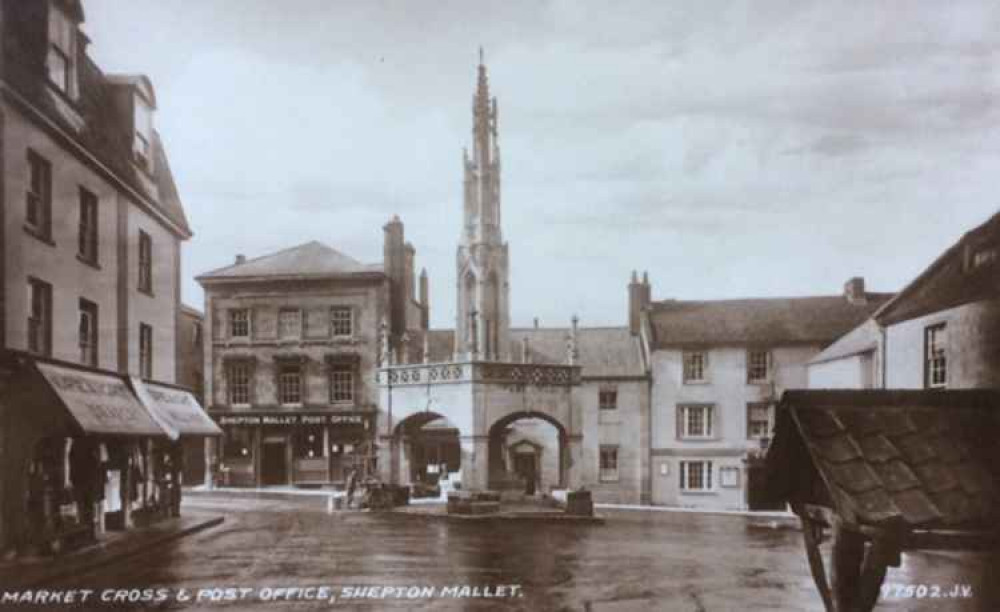 Old postcard of Shepton Mallet 