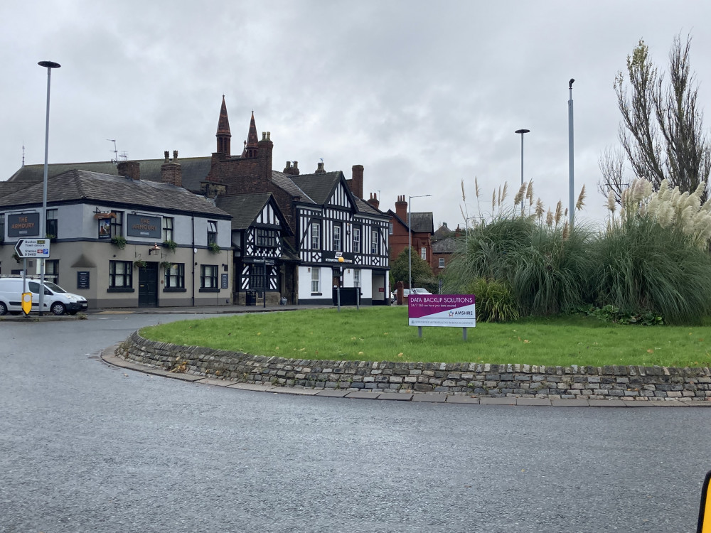 Plans for the new ‘active travel’ network in the neighbourhood include improvements to walking and cycling infrastructure around the Greek Street roundabout area (Image - Alasdair Perry)