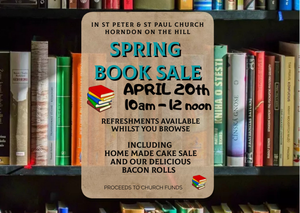 Spring Book Sale