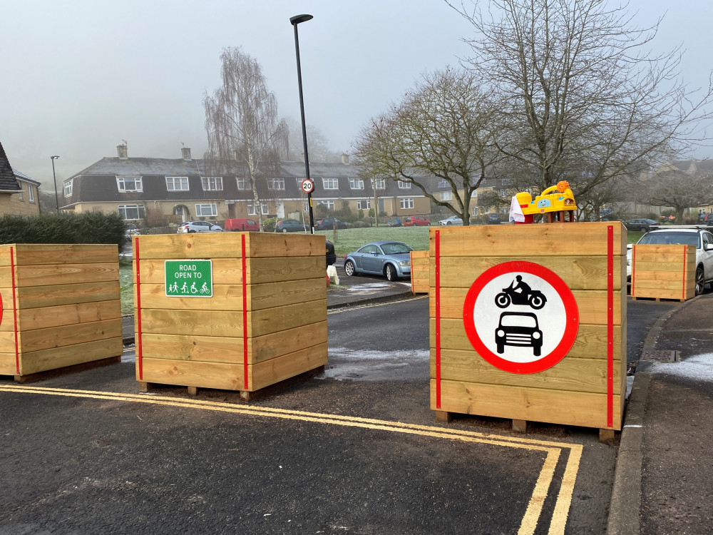 The planters on Southlands in Bath, image John Wimperis