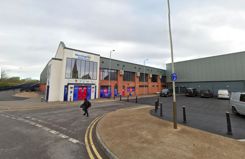 The event is set to take place at Morningside Arena, Leicester. Image credit: Google Maps. 