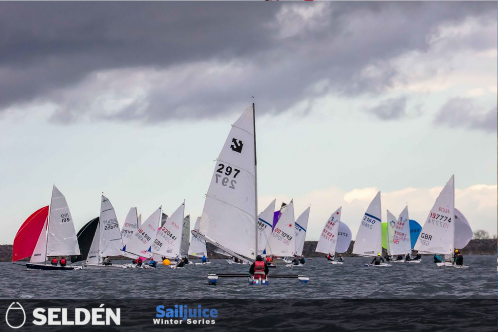 A blustery weekend of sailing took place at Rutland Sailing Club.  Image credit: Tim Olin / Seldén (courtesy of Bill Stillman).