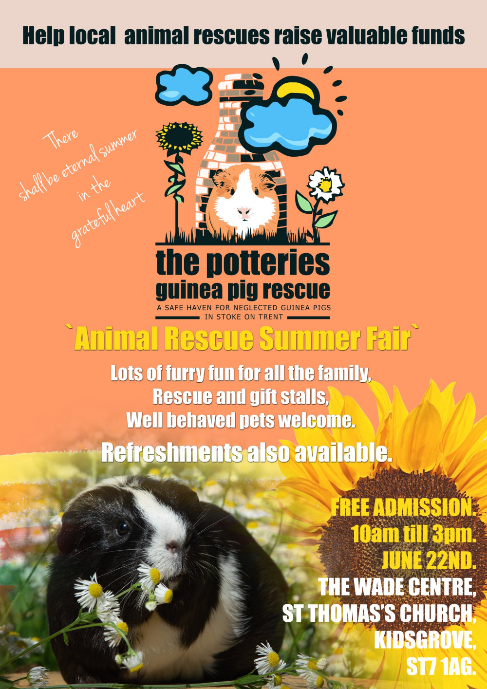 Potteries Guinea Pig Rescue Summer Fair 