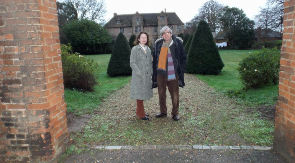 Delighted Francis and Christine Kyle, Erwarton Hall owners (Picture: Nub News)