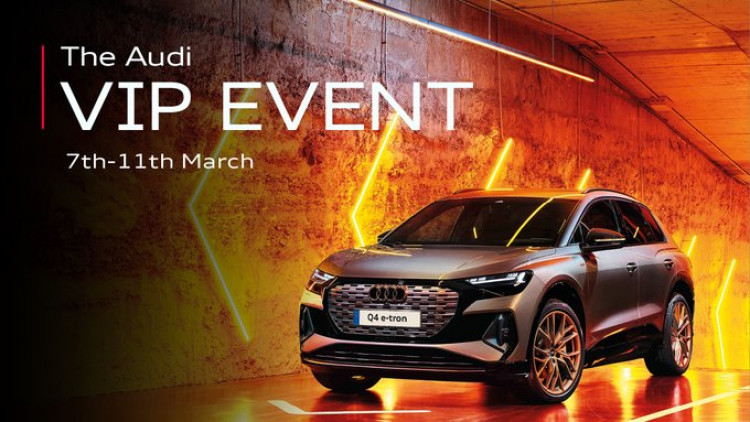 A VIP event is taking place at Stoke Audi between 7 and 11 March (Swansway Group).