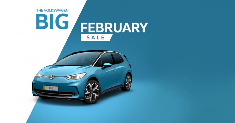 Crewe Volkswagen Big February Sale is not to be missed and one of Swansway’s favourites cars is on offer. (Image: Swansway)