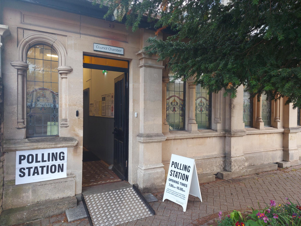 Polling Station in Midsomer Norton May 2023, image Nub News