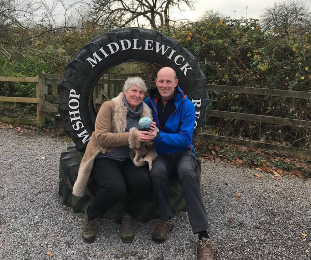 Jill and Jonathan Barker from Middlewick (Photo: Facebook) 