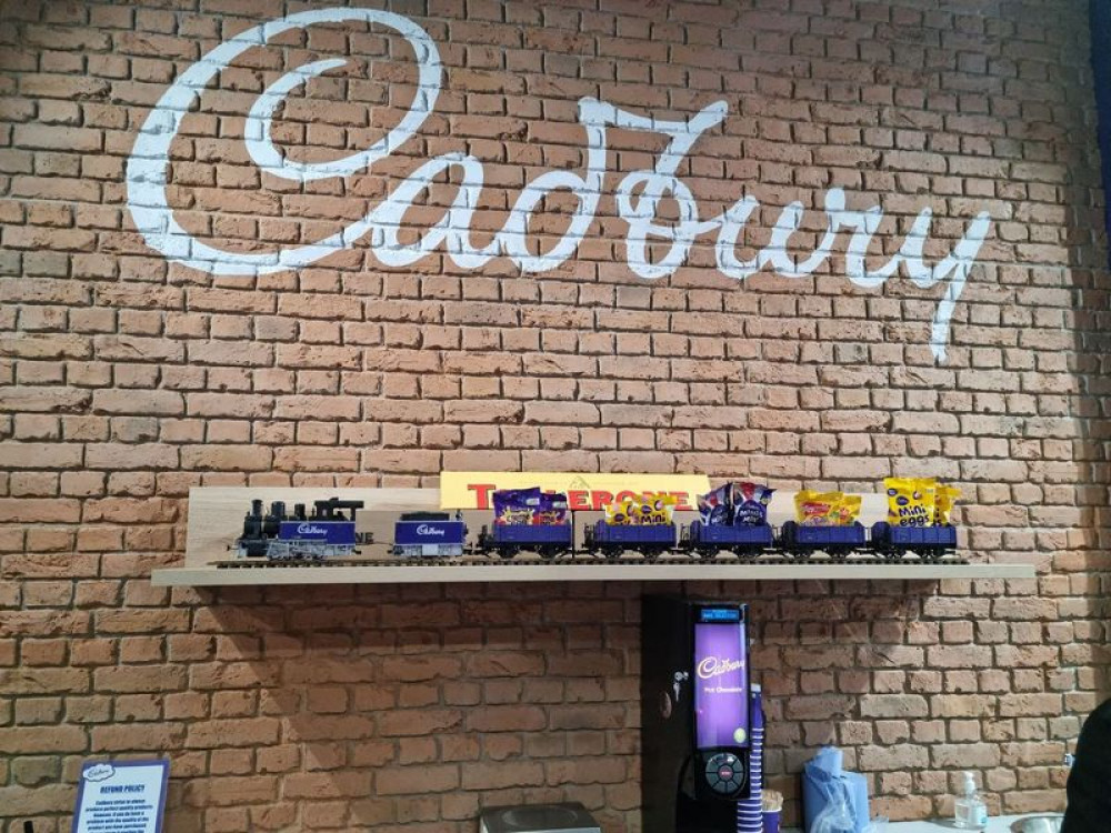 Cadbury's is one of the longest-standing brands at Clarks Village. 