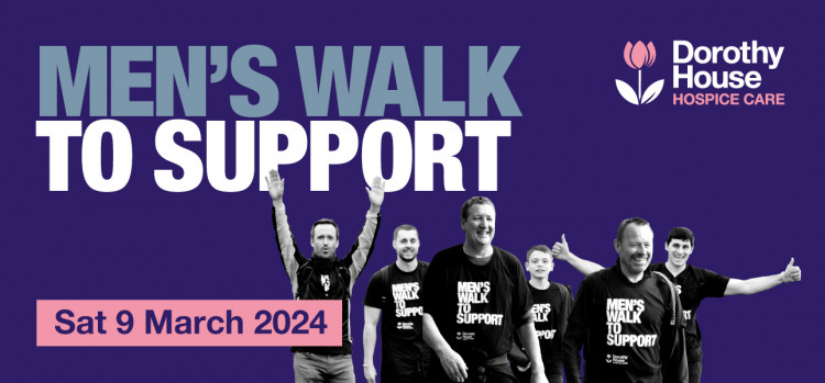 Dorothy House Men's Walk to Support 2024