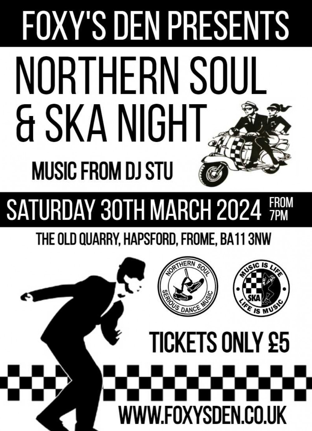 Northern Soul and Ska night