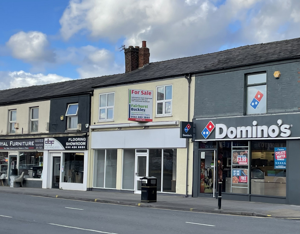 Plans have been submitted to convert the former Curtain Craft store on Buxton Road to a shop and new apartments (Image - Alasdair Perry)